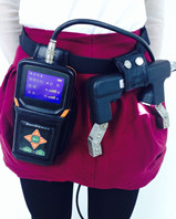 A Próximo-superfície do poder de baterias do lítio defects detector Handheld da partícula magnética